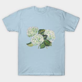 Hydrangea Painting T-Shirt